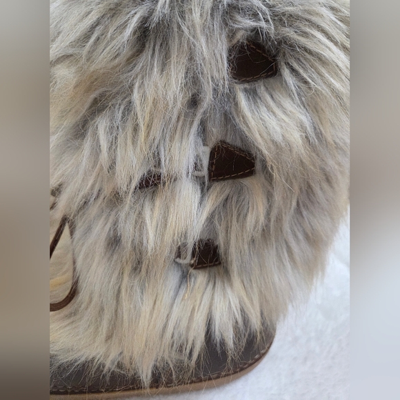 Last Day Sale🔥Brown Fury Fashion Boots winter, Made in Romania Sz US 9 woman - Picture 4 of 11